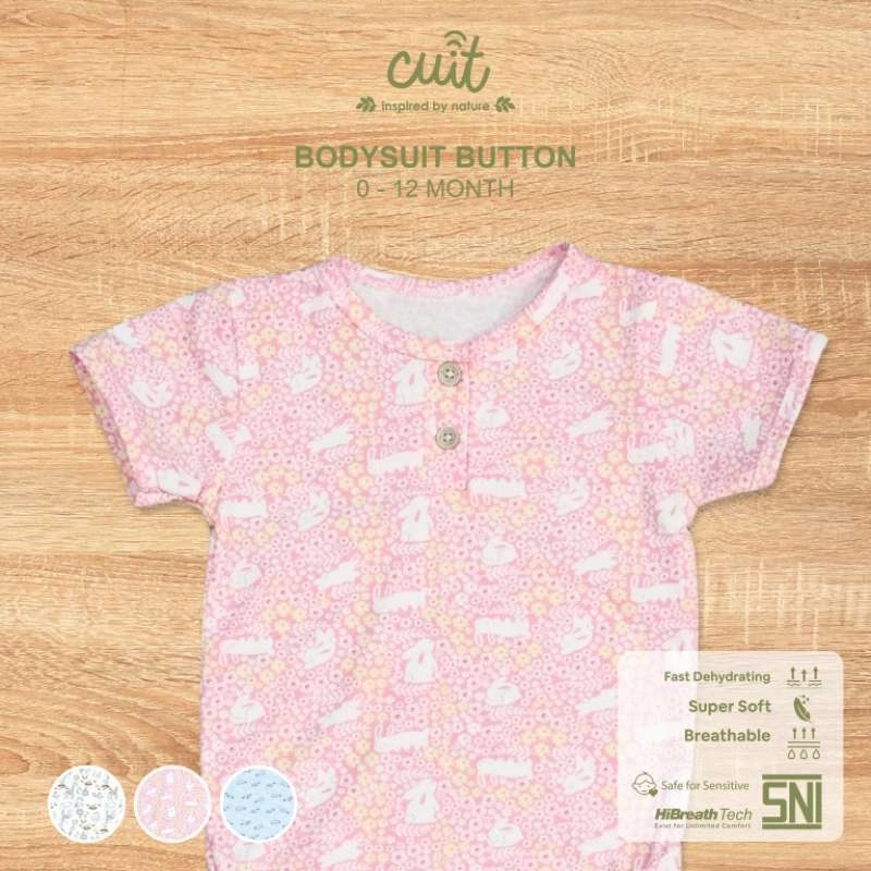 Product image CHARACTER 2 - Bodysuit Button S Pinky Bunny